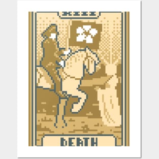 Balatro Death (XIII) Tarot Card Posters and Art